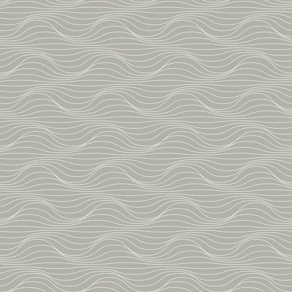 无缝模式的波浪线 — 图库矢量图片