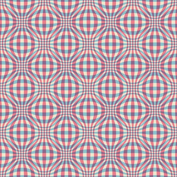 Checkered seamless pattern of stripes — Stock Vector