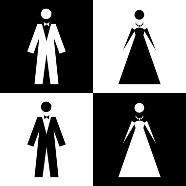 Erkek ve kadın simgesiyle