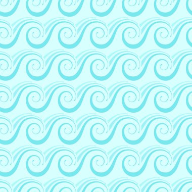 stilize dalgalar ile Seamless Modeli