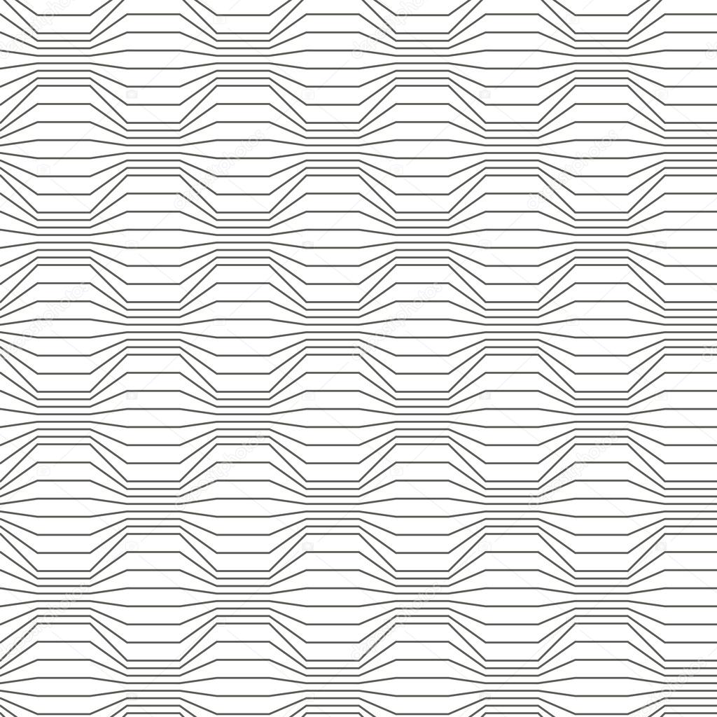 Seamless pattern of broken lines