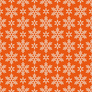 Kar taneleriyle kusursuz bir Noel deseni