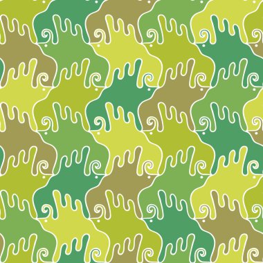 Uçan kuşlarla kusursuz desen