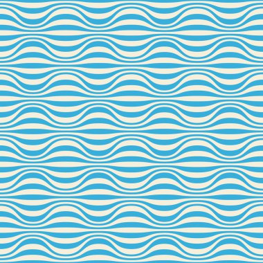 Dalgalı şeritler ile Seamless Modeli