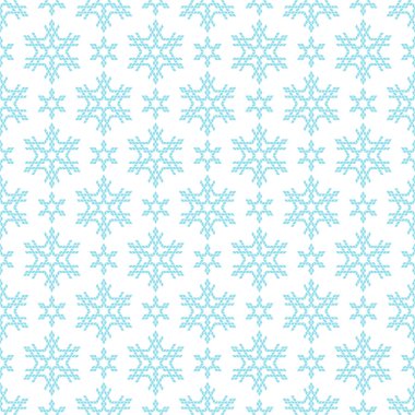 Kar taneleriyle kusursuz bir Noel deseni