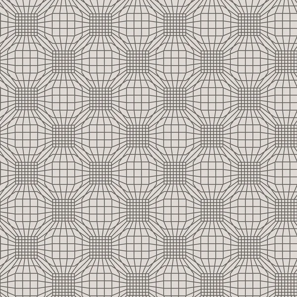 Grey seamless pattern with mesh — Stock Vector