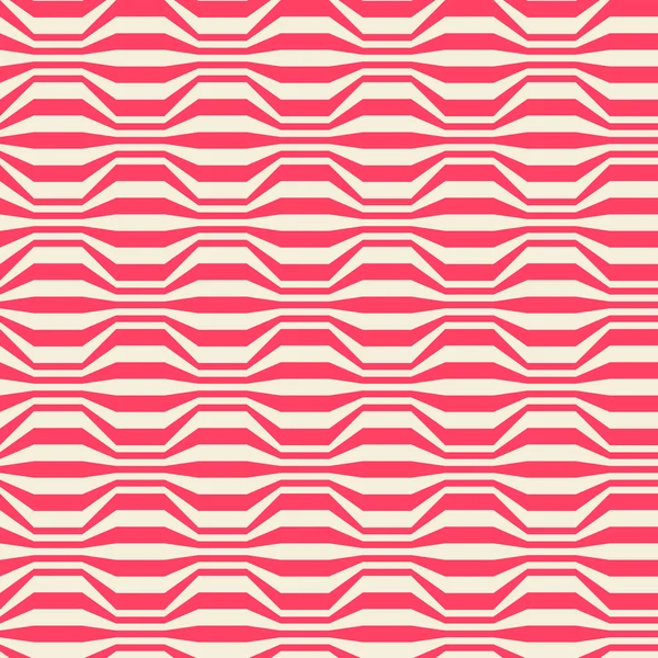 Seamless pattern with red strips — Stock Vector