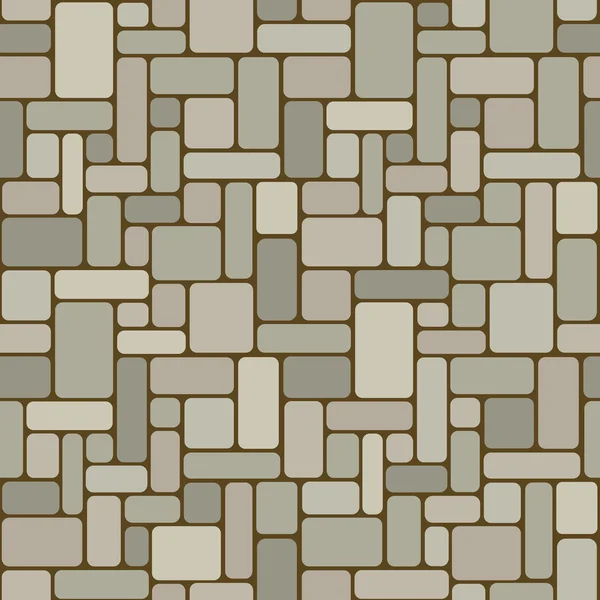 Modèle sans couture avec carrelage mosaïque — Image vectorielle