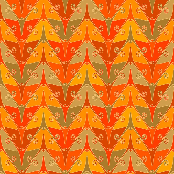 Seamless pattern with color butterflies — Stock Vector