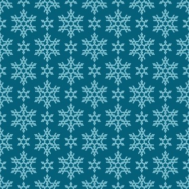 Kar taneleriyle kusursuz bir Noel deseni