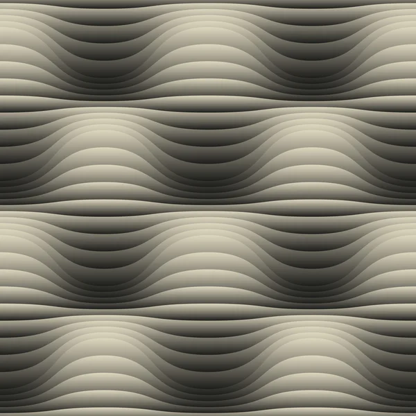 Modèle sans couture avec des formes de volume — Image vectorielle