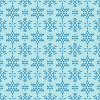 Kar taneleriyle kusursuz bir Noel deseni