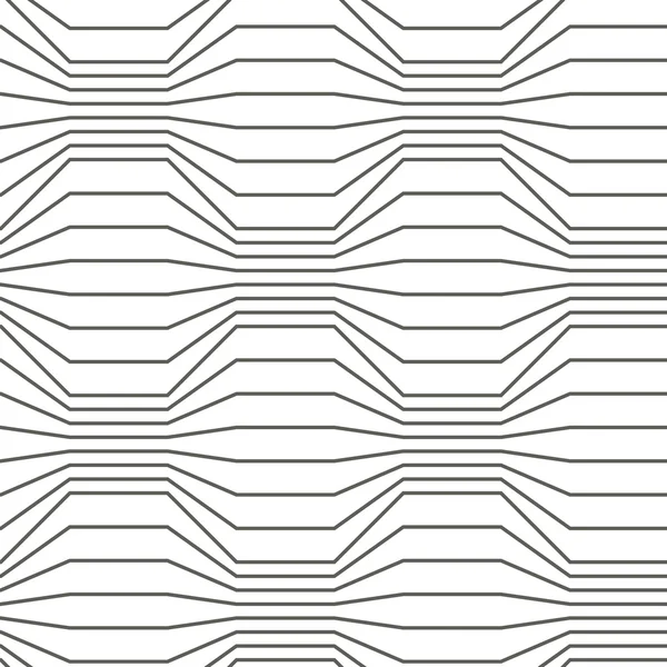 Seamless pattern of broken lines — Stock Vector