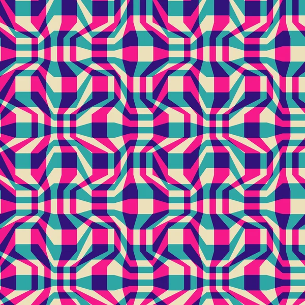 シームレスな抽象的なビンテージ カラー パターン — ストックベクタ