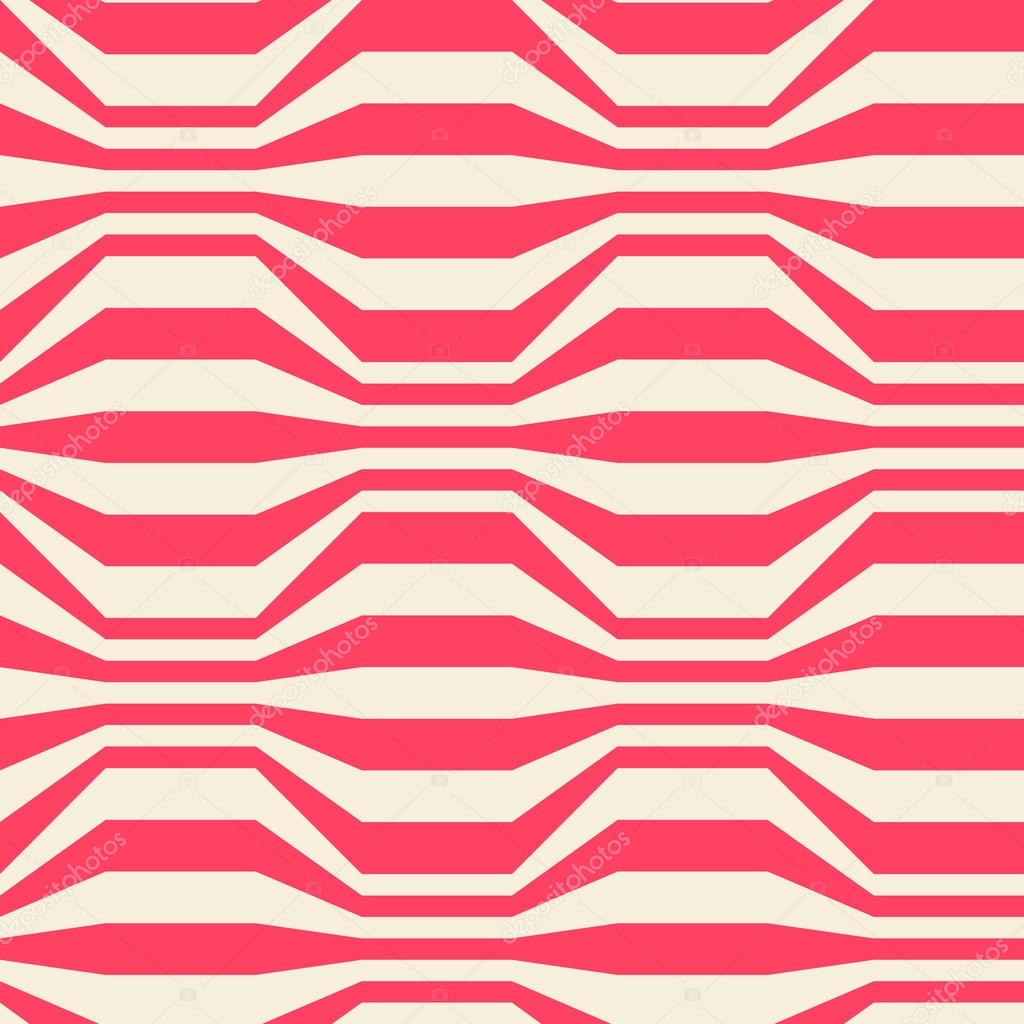 Seamless pattern with red strips