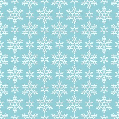 Kar taneleriyle kusursuz bir Noel deseni