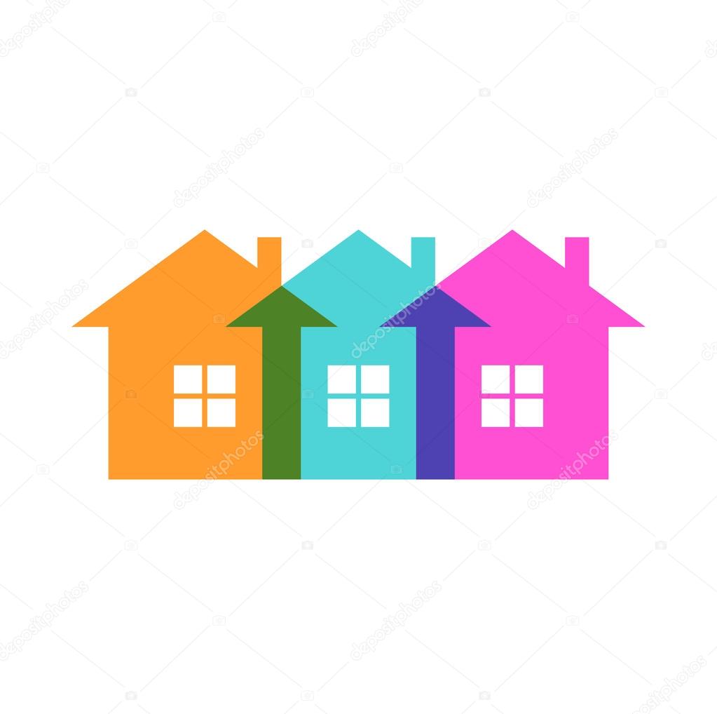 Color house icon