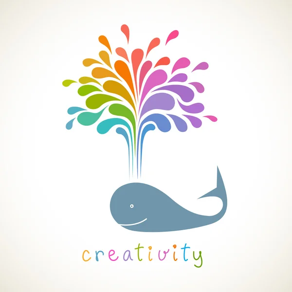 Simge Whale renk çeşme ile