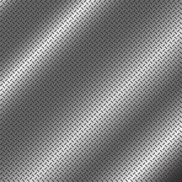 Abstrakte Edelstahl Hintergrund Schwarz Metall Textur Stahl Hintergrund Perforiertes Blech — Stockvektor