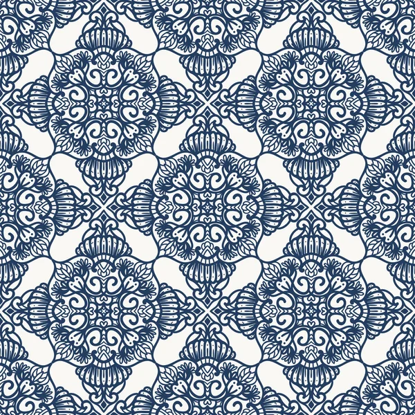 Zarif botanik, süslü çizgiler ve simetri, tekstil, duvar kâğıdı, ambalaj, kumaş ve kırtasiye tasarımı için mükemmel.