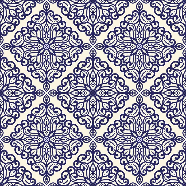 Zarif botanik, süslü çizgiler ve simetri, tekstil, duvar kâğıdı, ambalaj, kumaş ve kırtasiye tasarımı için mükemmel.