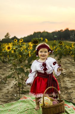 Ukraynalı küçük güzel kız