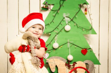 Küçük tatlı kız.