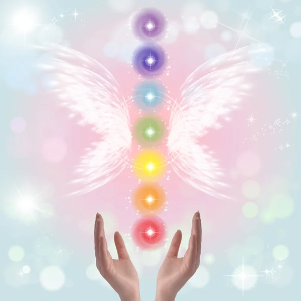 El ve yedi çakralar şifa