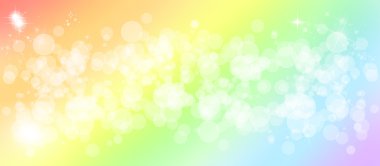 Nazik çok renkli bokeh parlak Web sitesi başlık