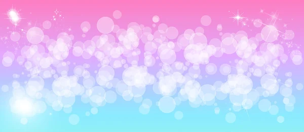 Zachte veelkleurige bokeh sparkly website header — Stockfoto