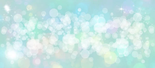 Мягкий разноцветный заголовок сайта bokeh sparkly — стоковое фото