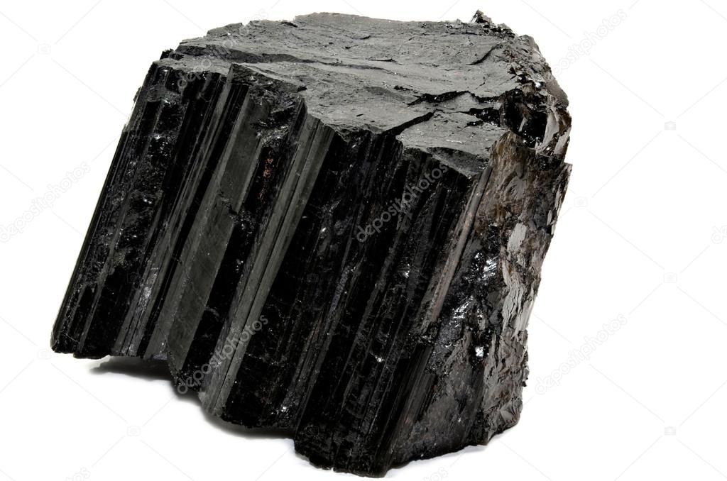Shorl- Black Tourmaline — Stock Photo © StellarInfinity #68689721