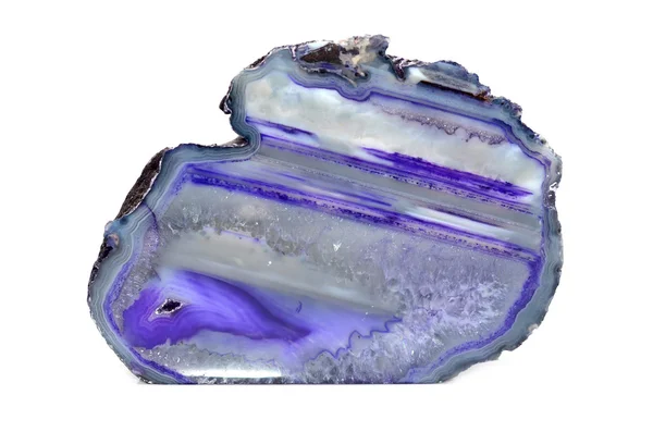 Geode ungu agate — Stok Foto