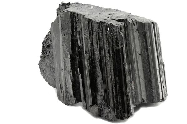 Shorl- Black Tourmaline — Stock Photo, Image