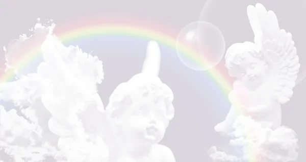 Angel website header — Stock Photo, Image