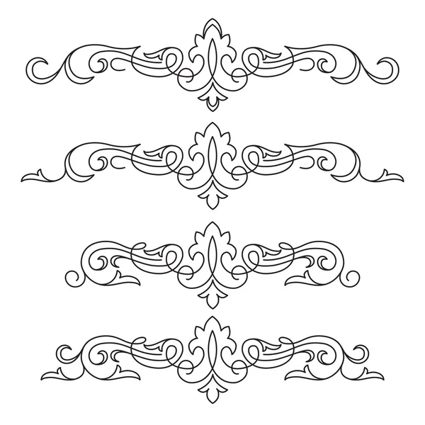 Bir dizi dekoratif öğeler, vinyetlerin, metin bölücüler. Farklı gruplar halinde bölümleri kaldırmak kolaydır.