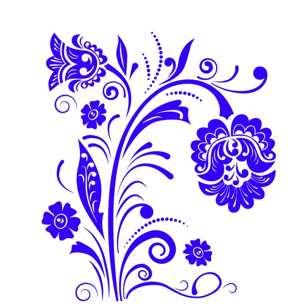 Flores de lujo abstractas, plantilla, decoración para tarjeta, ventana, puerta . — Archivo Imágenes Vectoriales