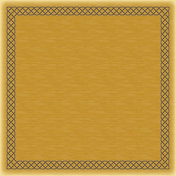 Декоративный цвет квадратная рамка, фон, арабический, восточный стиль . — стоковый вектор