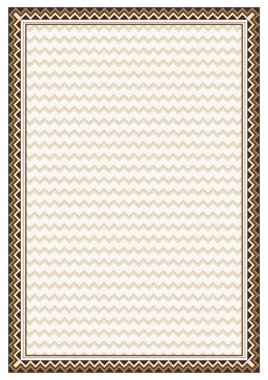 Kenarlık ve doku Amerikan yerlilerinin kabile tarzı. Desen fırçası vektör dosyasına eklenir. A4 sayfa boyutu.