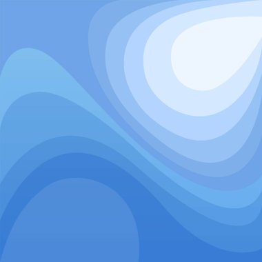 Dalgalı mavi arkaplan. Deniz arka planı, şablon. Şeffaflık efektleri uygulandı.