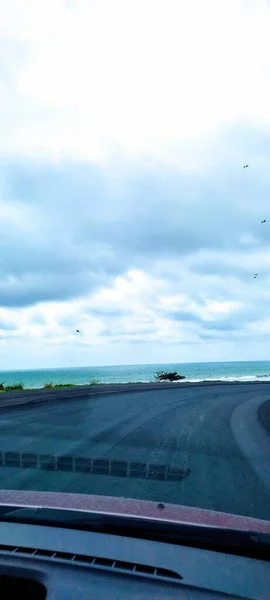 Viaje Playa Llegando Costa — Stockfoto