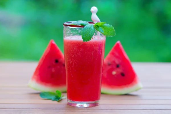 Watermelon smoothie — Stock Photo, Image