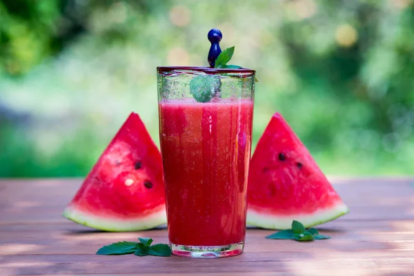 Watermelon smoothie — Stock Photo, Image