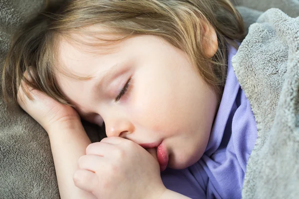 Little cute baby sleeping — Stock Photo, Image