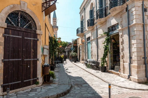 Antiguas Calles Ciudad Chipriota Limassol Arquitectura Colonial Entrelazamiento Diferentes Civilizaciones — Foto de Stock