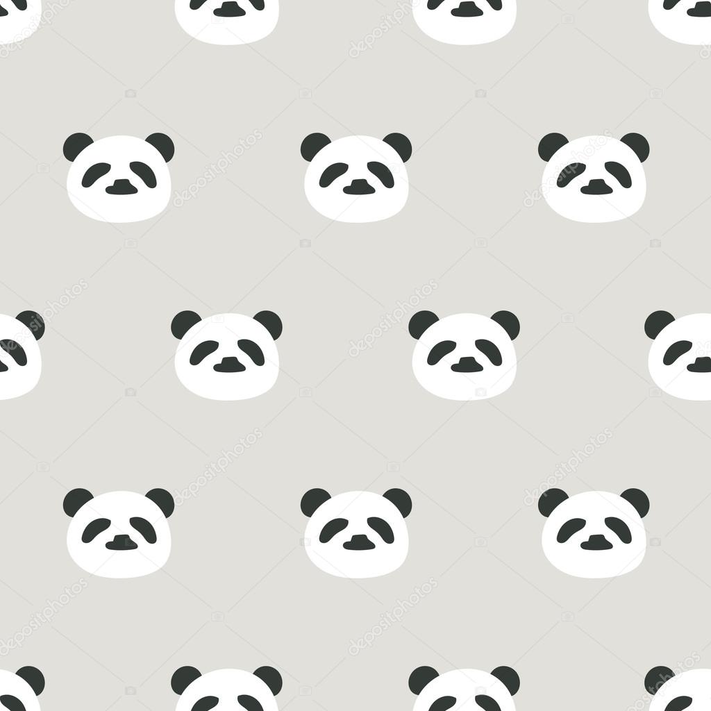 Seamless Panda Pattern Vector Image By C Pacpumi Gmail Com Vector Stock