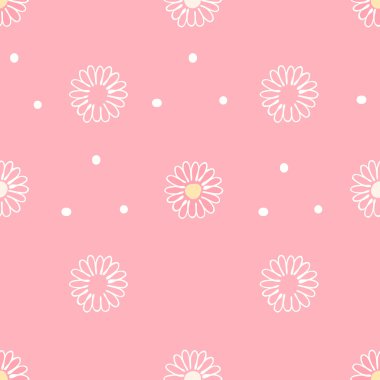 Seamless modeli. çiçek