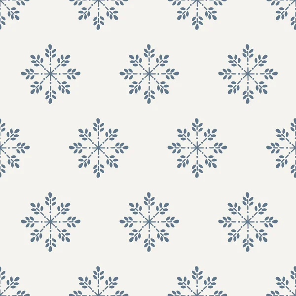 Seamless pattern. snowflake — Stock Vector