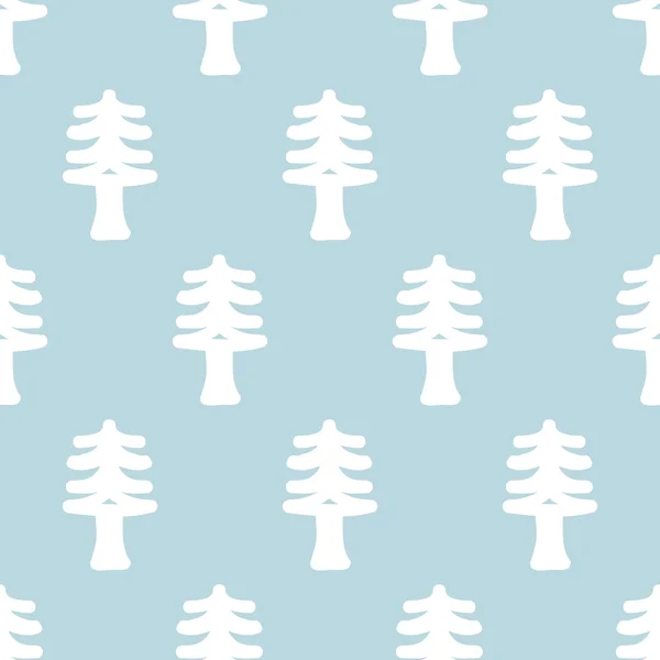 Seamless tree  pattern — Stock Vector