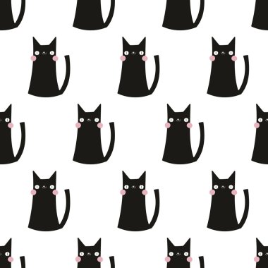 Dikişsiz kedi desen